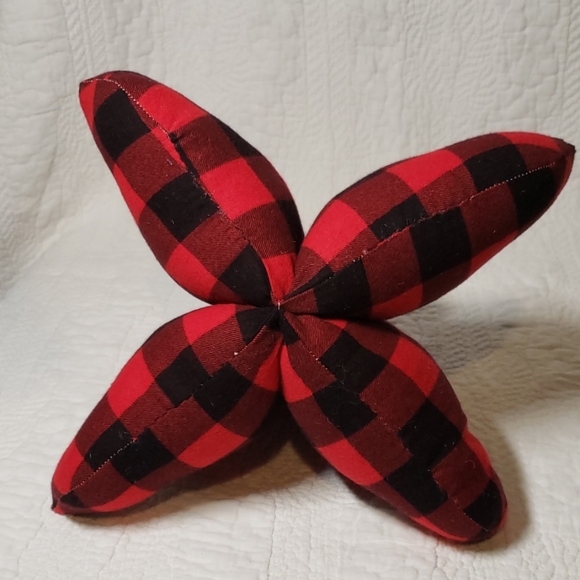 Newly Handmade Stuffed Fabric Christmas Tree - Picture 5 of 8